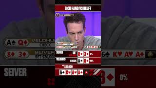 HUGE BLUFF IN A $67,600 POT?! Biggest FAIL Moment In Poker #Shorts #Poker