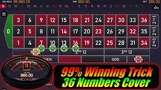 99% Winning Trick 🎰 36 Numbers Cover