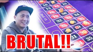 🔥BRUTAL!!🔥 15 Spin Roulette Challenge – WIN BIG or BUST #15