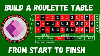 Create THIS AMAZING Roulette Table in Power Apps in 30 Minutes