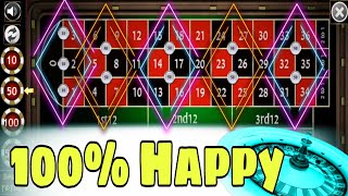 ✨ Roulette 100% Happy Betting Strategy For Success