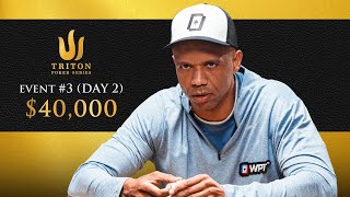 Triton Poker Series London 2023 – Event #3 $40k NLH Mystery Bounty – Day 2