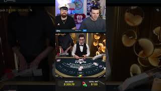 ALL IN BLACKJACK CHALLENGE!! #shorts #casino #blackjack