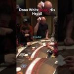 Dana White Loses His Head When Playing Blackjack! #danawhite #blackjack #adinross #gambling #casino