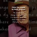 Poker Tip by Doyle Brunson #6 #poker