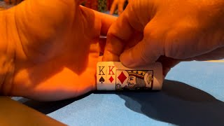 FACING OVERBET jam for 10x the POT! Sick spot!! // Poker Vlog #203