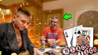 Stevewilldoit HIGH LIMIT Blackjack with Uncle Tim! in Vegas!