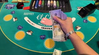 7/6/23 Blackjack D Lucky Experience in Las Vegas