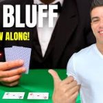 How to BLUFF Your Straight Draws (Just Do This!)