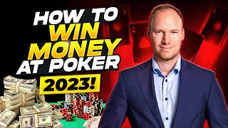 How to win at poker 2023  [Microstakes SNG]