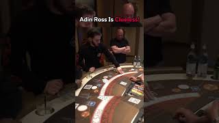 Adin Ross Is Totally Clueless When Playing Blackjack? #adinross #danawhite #blackjack #gambling