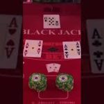 $350 #blackjack bet and splitting Aces! #gambling