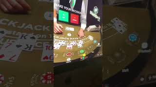 Nubes playing black jack(all in) #xposed #onlinegaming #blackjack #casino