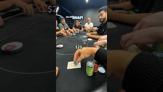 A WHOLE LOTTA GAMBOL at this POKER TABLE in TEXAS 👀 #shorts #poker