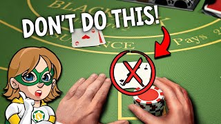 5 Common Blackjack Mistakes To Avoid (and what to do instead)
