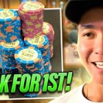 Running DEEP With 1 MILLION CHIPS and $156,000 For First! | Rampage Poker Vlog