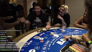 Adin and xQc tip blackjack dealer….