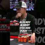 Poker player bets $350,000 and is in DEEP TROUBLE