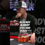 Poker player bets $350,000 and is in DEEP TROUBLE