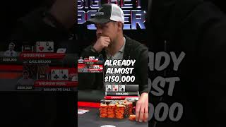 Poker player bets $350,000 and is in DEEP TROUBLE