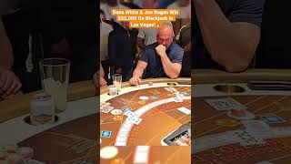 Dana White & Joe Rogan Win $50,000 On Blackjack In Las Vegas! #danawhite #joerogan #blackjack #ufc