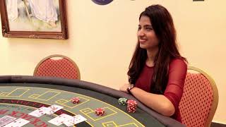 Indian Girls explaining rules of Black Jack in Hindi!