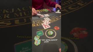$100 Blackjack Challenge #blackjack #casino #lasvegas