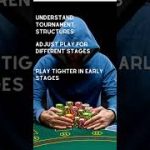 5 Things You Should Know About Poker – Tournament Strategy