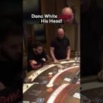 Dana White Loses His Head Playing Blackjack! #danawhite #blackjack #gambling #bigwin #casino #maxwin