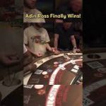 Adin Ross Finally Wins Playing Blackjack With Dana White! #adinross #danawhite #blackjack #gambling