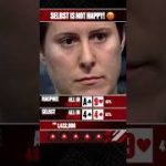 Vanessa Selbst was NOT Happy 😡 #PokerStars #Allin