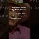 Poker Tip by Doyle Brunson #4 #poker