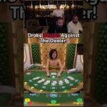 Drake Battles Against The Blackjack Dealer! #drake #blackjack #gambling #casino #bigwin #maxwin