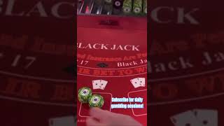 I dream of this #blackjack session nightly! #gambling